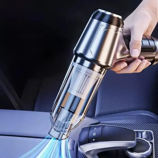 Aspirador de Pó Portátil Sem Fio 4 em 1 - Sem Fio