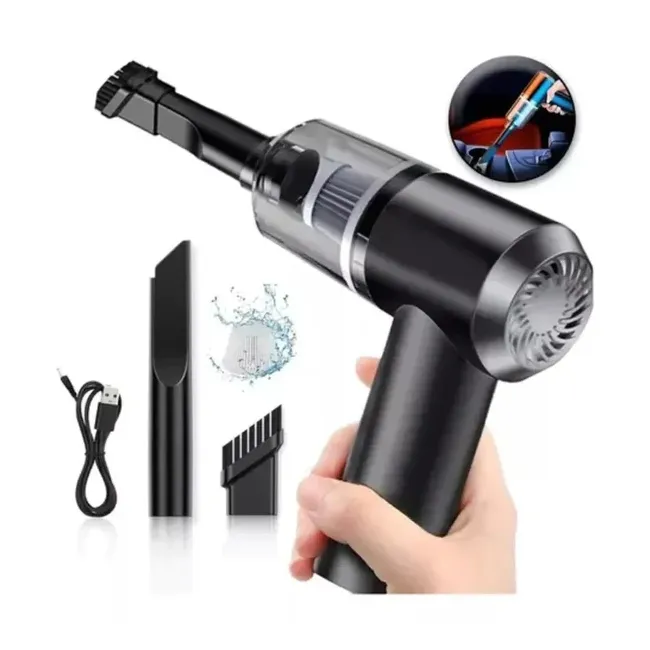 Aspirador de Pó Portátil Sem Fio AspiraFácil - Carro e Casa