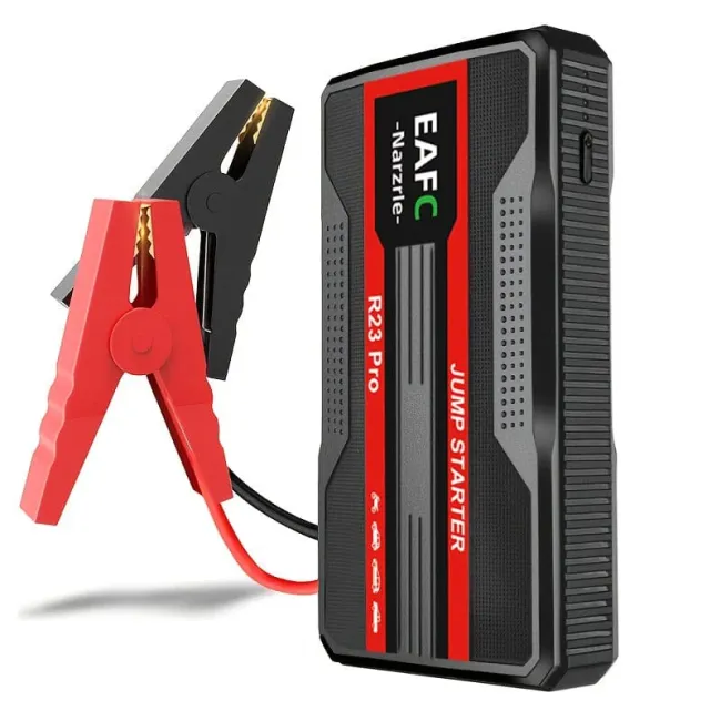 Auxiliar de Partida Portátil 12V Jump Starter 20000mAh - Power Bank e Lanterna