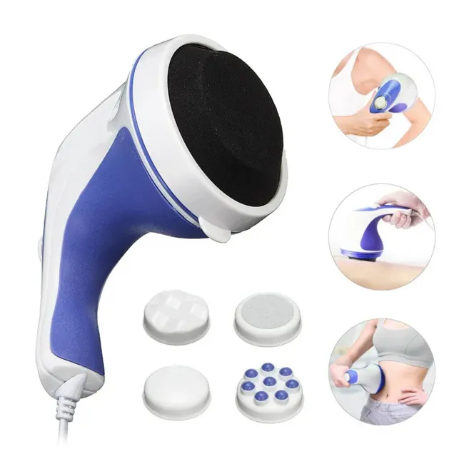 Massageador Orbital Elétrico Portátil 360 Graus com Ajuste de Velocidade - 110v